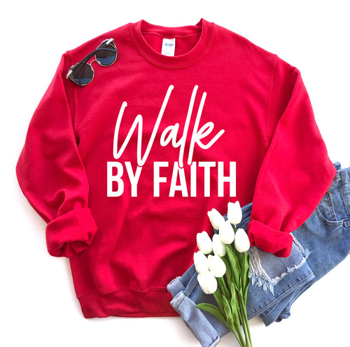 JERSEY Walk By Faith Sweatshirt