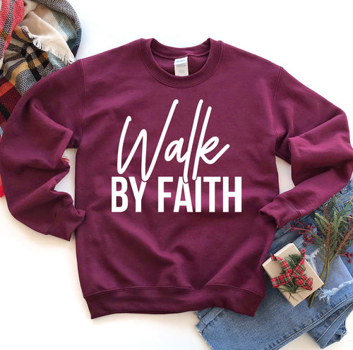JERSEY Walk By Faith Sweatshirt