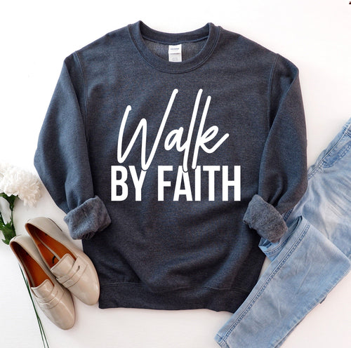 JERSEY Walk By Faith Sweatshirt